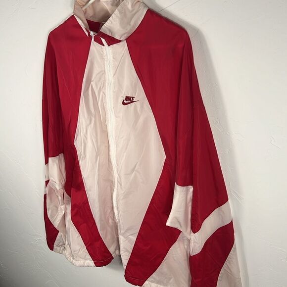 🔥🔥 True Vintage 90’s NIKE Nylon Full Zip Lightweight Windbreaker Jacket - XXL - Picture 3 of 12